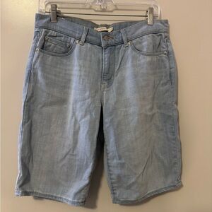 Levi’s Light Blue Denim Shorts